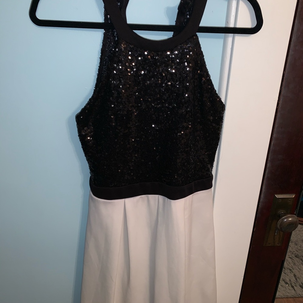 Black and White Dress